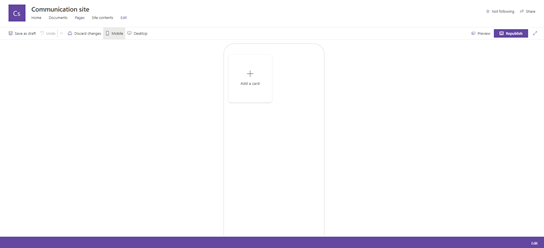 Add Adaptive Card To Your Viva Connection Dashboard